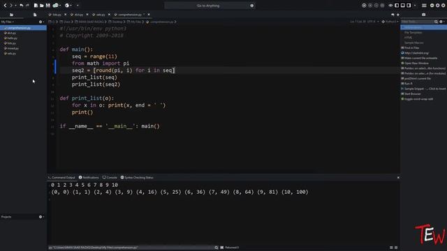 Python Programming: Data Structures in Python (Sets & List Comprehension ) Tutorial [HD] смотреть онлайн
