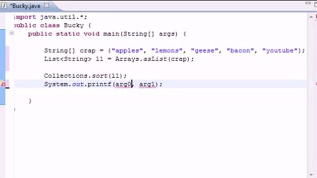 09 Intermediate Java Tutorial 9 Collections Method sort смотреть онлайн