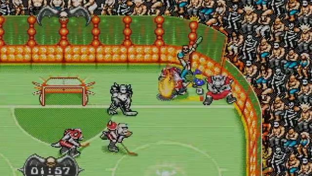 Mutant League Hockey - Gameplay as The Shrimps смотреть онлайн