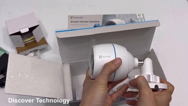 ĐẬP HỘP CAMERA WIFI NGOÀI TRỜI EZVIZ CS-H3C 2MP COLOR #ezviz #ezvizcamera