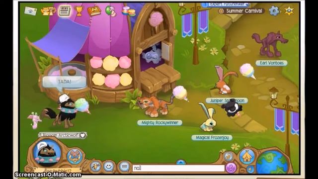 animal jam cotton candy machine game and secret flavour смотреть онлайн