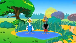 Два весёлых гуся