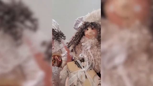 Куклы ручной работы типа Тильда смотреть онлайн
