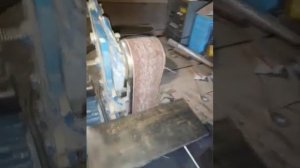 Маленький гриндер из двигателя от насосной станции после месяца использования