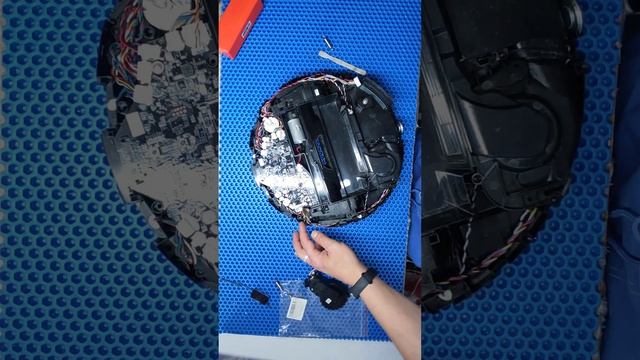 Замена колеса на роботе-пылесосе Xiaomi смотреть онлайн