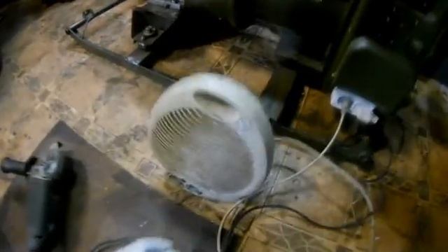 установка двс мотоблока 13 л на армейскую станцию, генератор