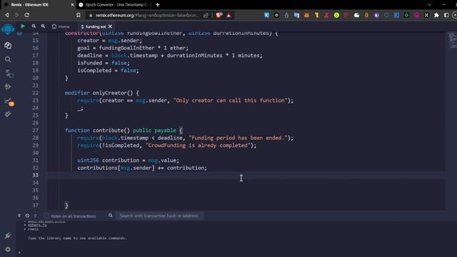 Crowd Funding Project | Solidity Project #1 | Step by Step | Line by Line | Hindi смотреть онлайн