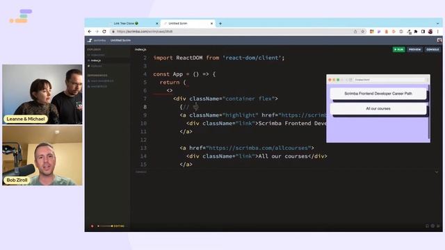 Discover React with Bob Ziroll! смотреть онлайн