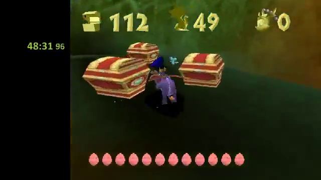 Spyro the Dragon 120% speedrun in 1:33:47 смотреть онлайн