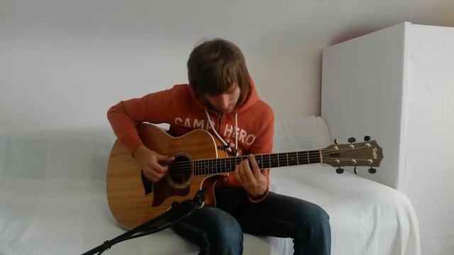 Fingerstyle Guitar - Lovers on The Sun by David Guetta смотреть онлайн