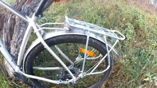 Снаряжение в поход. Merida BIG.NINE 80-D, 2019. Поставил крылья. Видео от VLANK. смотреть онлайн