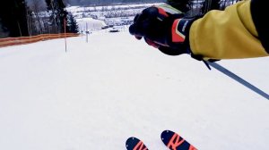 Слалом от первого лица - slalom training