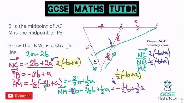 Vectors & Vector Proofs (Vector Geometry) | Grade 9 Maths Series | GCSE Maths Tutor смотреть онлайн