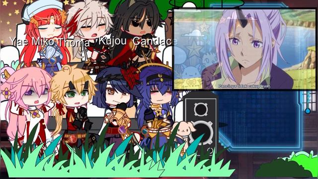 Genshin impact react to rimuru tempest as New Traveler | that time i got reincarnated as a slime смотреть онлайн