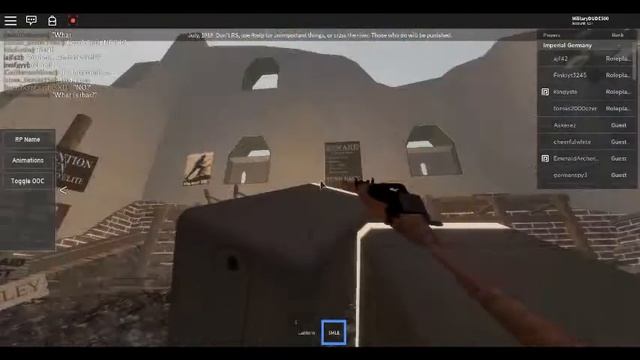WW1 Trench Roleplay ROBLOX смотреть онлайн