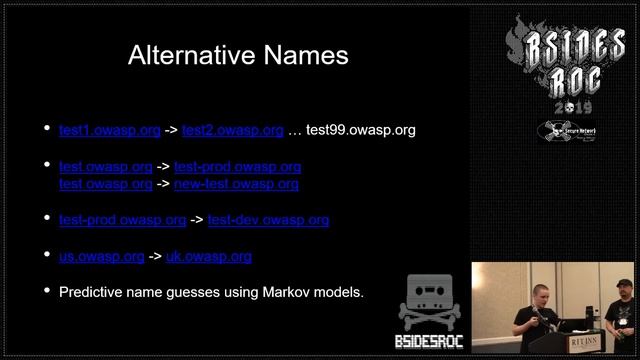 BSides Rochester 2019 - OWASP Amass Beyond Subdomain Enumeration смотреть онлайн