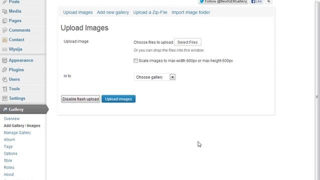 NextGen Galleries - How to add a new gallery and add images to the gallery смотреть онлайн
