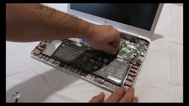 HP Chromebook 14 Ca004na Disassembly Video 4K, Take A Part, How To Open