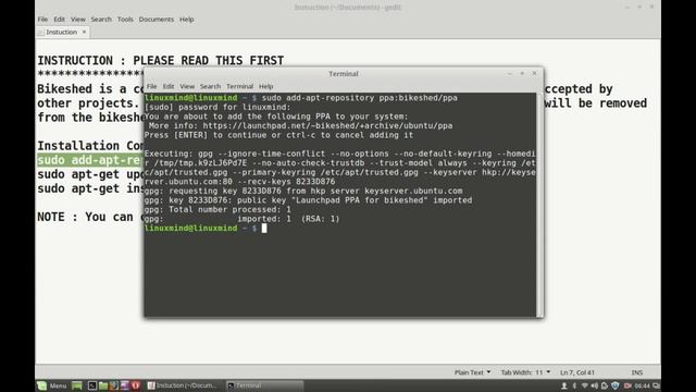 Install Bikeshed in Linux Mint / Ubuntu смотреть онлайн