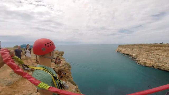 Копченов Александр | Мыс Фиолент - 18 июня | Jump&Fly - Прыжки с верёвкой смотреть онлайн