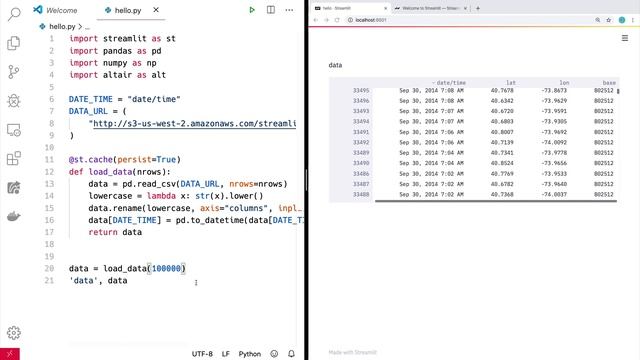3/4: Let's build a data app! смотреть онлайн