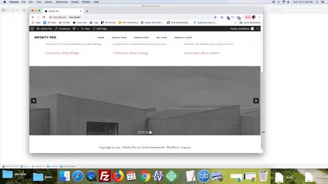 Slider Between Footer Widgets & Footer смотреть онлайн