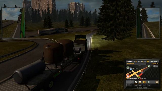 ETS2:Поездка в Коломну смотреть онлайн