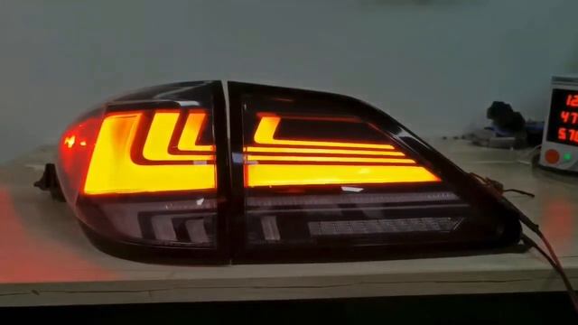 Задние фонари, стоп сигналы Lexus RX 2009-2015, led, приаетствие. качество! смотреть онлайн