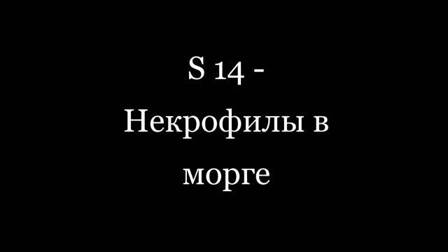 S 14 - Некрофилы в морге смотреть онлайн