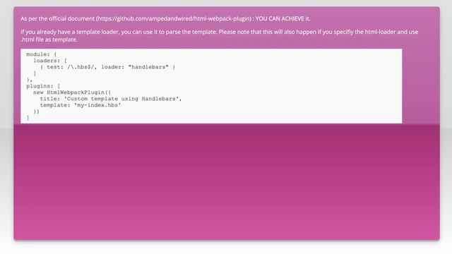 Html Webpack Plugin - How do you import headers/footer html partials into body template смотреть онлайн