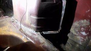 Замена внутренней арки заднего колеса