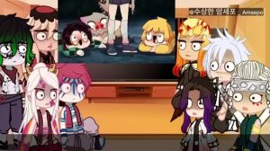 Hashiras & uppermoons react funny animation |•| KNY |•|2/6|•| •Read disc•