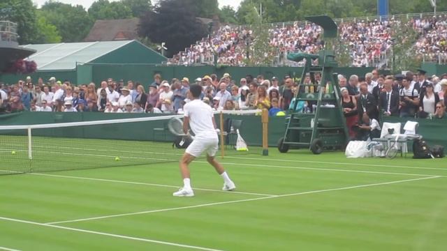 Novak Djokovic Wimbledon 2017 Practice Session - FULL HIGHLIGHTS HD смотреть онлайн