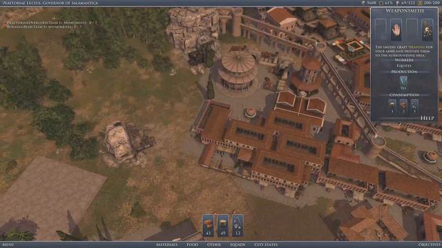 Grand Ages Rome Multiplayer w/ Bear part 5, Barbaric attacks смотреть онлайн