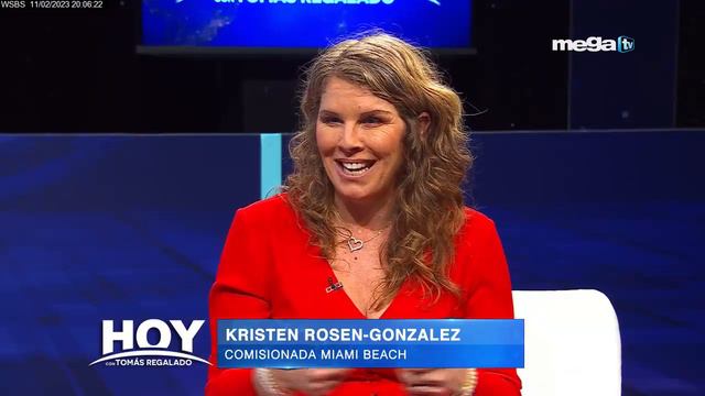 Hoy con Tomás Regalado 02-11-23 entrevista a Kristen Rosen-González, comisionada de Miami Beach смотреть онлайн