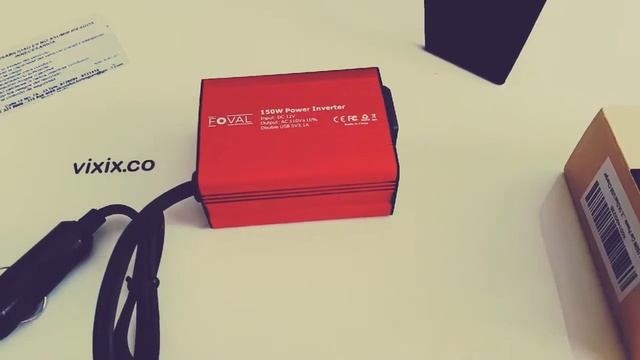 Convertidor De 12V A 110V - 150W Foval Inverter Colombia
