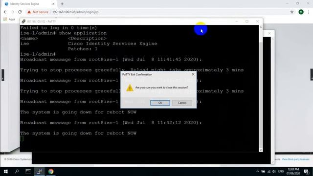 Cisco ISE Patch Rollback смотреть онлайн