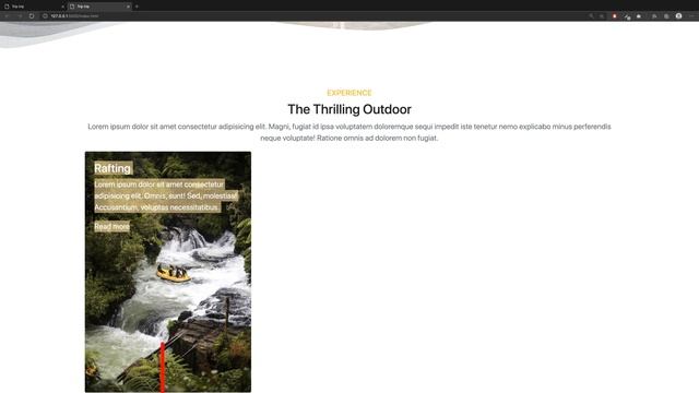 Creación de una página web moderna con Bootstrap #3 - Sección Experience смотреть онлайн