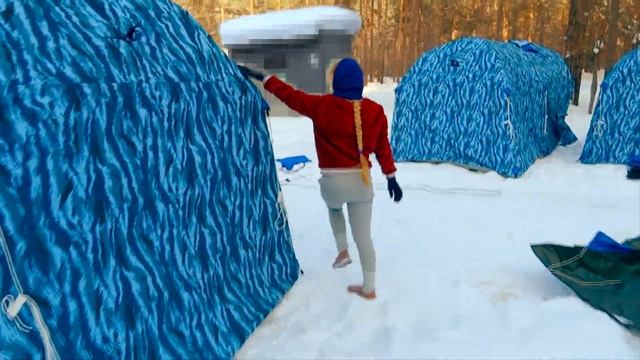 Надувная зимняя палатка 2460 смотреть онлайн