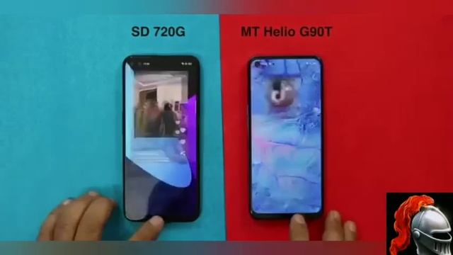 Snapdragon 720G vs mediatek helio G90T speedtest comparison || Snapdragon 720G Mediatek helio G90T смотреть онлайн