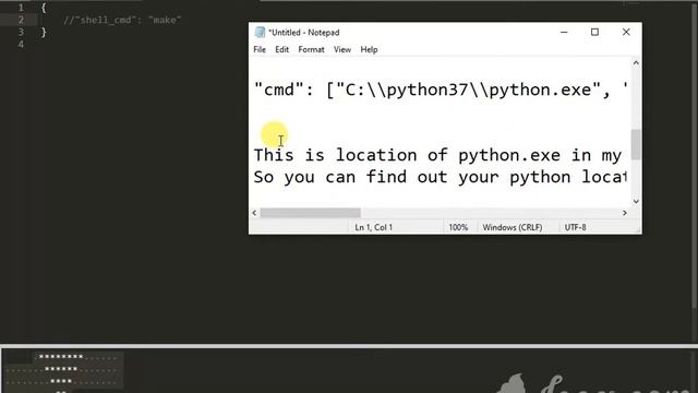 How To Run Python in Sublime Text 3 - Press On Your Keyboards CTRL+B смотреть онлайн