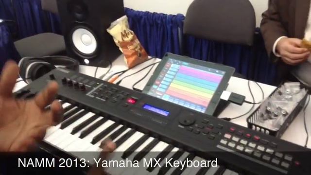 NAMM 2013: Yamaha MX Keyboard смотреть онлайн