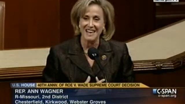 Rep. Wagner Floor Speech on the 40th Anniversary of Roe v. Wade смотреть онлайн