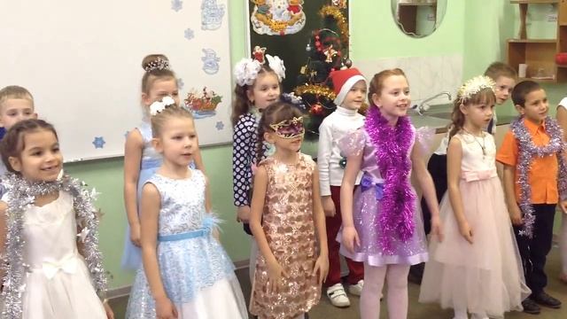 Песня 1з класа НОвогодние пожелания смотреть онлайн