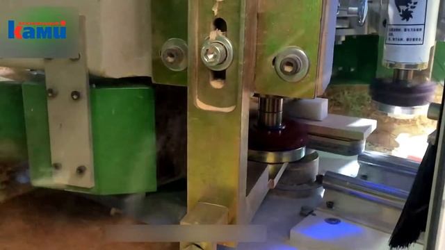 Автоматический копировально-фрезерный станок EcoWood MX 7503 | Заготовки для щеток и зеркал смотреть онлайн