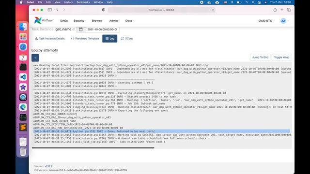 Airflow Python Operator and XCom: Airflow Tutorial P6 смотреть онлайн
