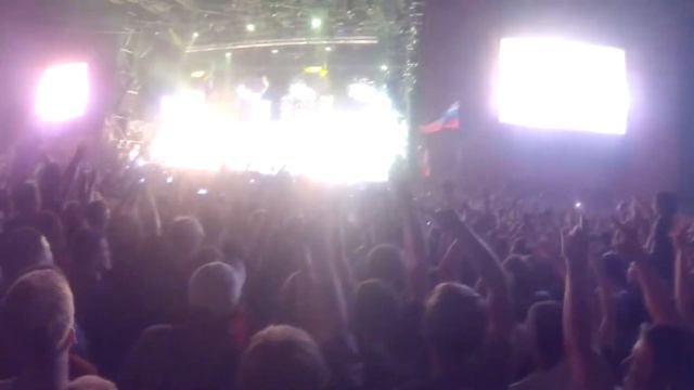 Рок над Волгой 2013. Rammstein - Sonne. смотреть онлайн