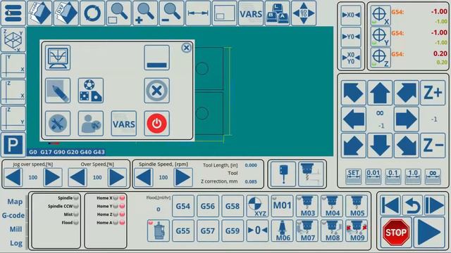 myCNC Tutorial. Using PLC variable eparam. смотреть онлайн