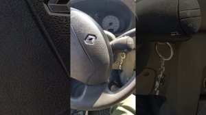 Загорелась спираль и значек SERV на приборной панели Reno Kango.