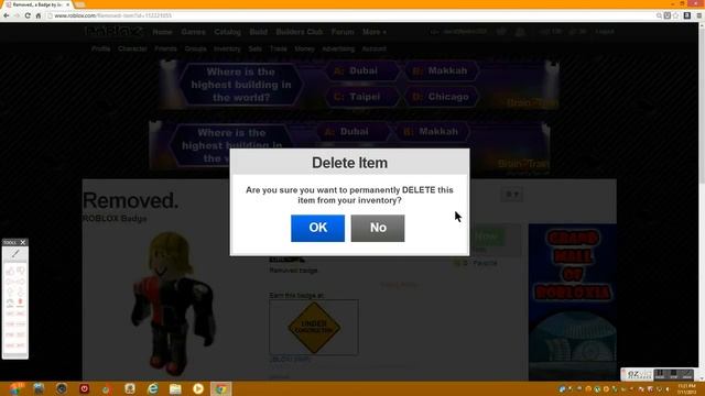 ROBLOX Tutorial: How To Remove Unnecessary Badges From Your Game! смотреть онлайн